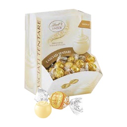 [96821] ESPOSITORE BOULE 1,2KG LINDOR BIANCO LINDT - PRODOTTO STAGIONALE