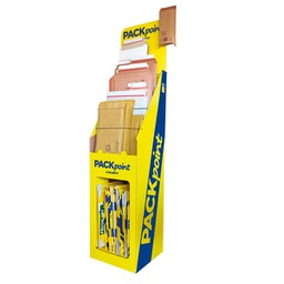 [98216] Espositore PACKpoint con buste per la spedizione 40x40x175cm BLASETTI