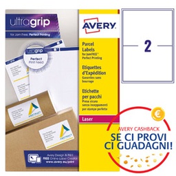 [45185] Etichetta adesiva L7168 bianca 100fg A4 199,6x143,5 (2et/fg Avery