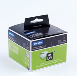 [27799] ETICHETTE DIM.36X89MM 260x1 RT INDIRIZZI ESTESI TRASPARENTE 990130