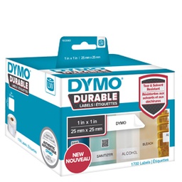 [80371] ETICHETTE DURABLE INDUSTRIAL DIM. 25X25MM 850X2 RT MULTIUSO