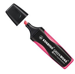 [73395] Evidenziatore STABILO  GREEN BOSS  83recycled ROSA