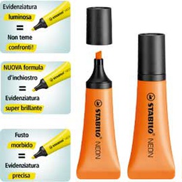 [70761] Evidenziatore STABILO NEON arancio 72/54