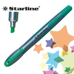 [STL1639] EVIDENZIATORE STARLINE VERDE P.SCALPELLO 1-4MM