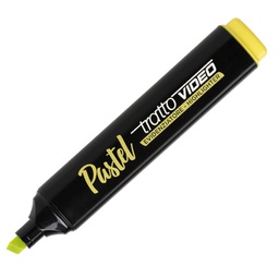 [88916] Evidenziatore Tratto Video Pastel giallo