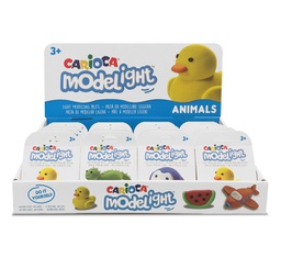 [89326] Expo 16 pot 30gr Tema Animali Model Light Carioca