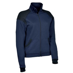 [98073] Felpa da donna Carolina blu navy/nero Taglia L Cofra