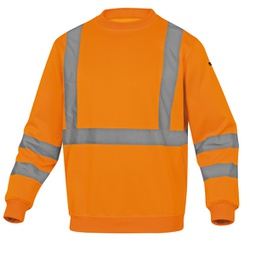 [92274] Felpa sportiva Astral alta visibilitA' Tg. XXL arancio fluo