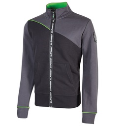 [98068] Felpa Uranus Tg. L grigio U-power