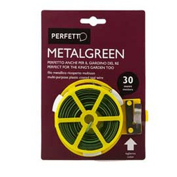 [74486] FILO IN METALLO RICOPERTO MULTIUSO METALGREEN 30mt PERFETTO