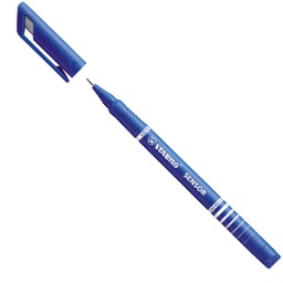 [80093] FINELINER STABILO SENSOR PUNTA 0.3MM BLU