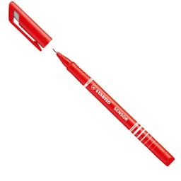[80095] FINELINER STABILO SENSOR PUNTA 0.3MM ROSSO