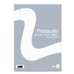[71065] FOGLI PROTOCOLLO A4 60gr 20fg uso bollo BM