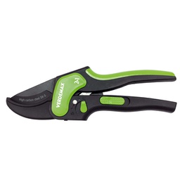 [97852] Forbice a doppia funzione taglio singolo e cricchetto 20,5cm Verdemax