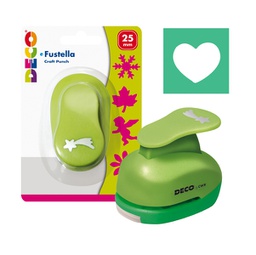 [88993] Fustella con motivo Cuore dim. 25mm DECO