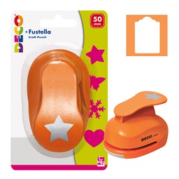 [88998] Fustella con motivo Tag dim. 50mm DECO