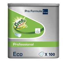 [82607] Fustino 100 Tabs 20g 3in1 Eco per lavastoviglie Svelto