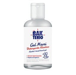 [91412] Gel detergente mani alcolico 77 60ml Bakterio