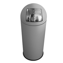 [98457] Gettacarte Push D35cm h. 92cm grigio Stilcasa