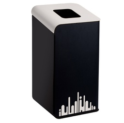 [93757] Gettacarte Rubik Evo Bianco 80Lt per raccolta differenziata