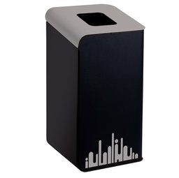 [93756] Gettacarte Rubik Evo Grigio 80Lt per raccolta differenziata