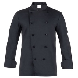 [96636] Giacca da cuoco Adriano a manica lunga Tg. XXL nero
