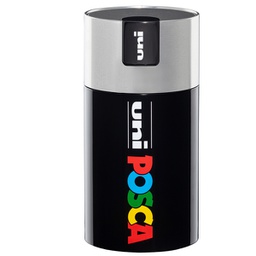 [96217] Gift Box c/coperchio argento 18 marcatori Uni Posca PC5M p. media col.ass. UNI