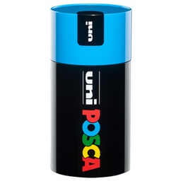 [96542] Gift Box c/cop. blu 18 Uni Posca PC5M p. media col.ass. UNI