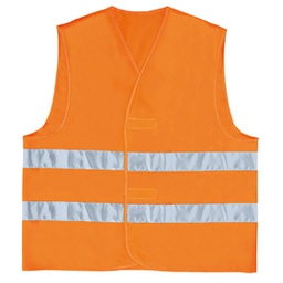 [82217] Gilet alta visibilitA' Arancio Fluo Tg. XXL