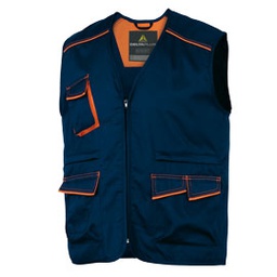 [73717] GILET da LAVORO M6GIL blu/arancio Tg. L PANOSTYLE®