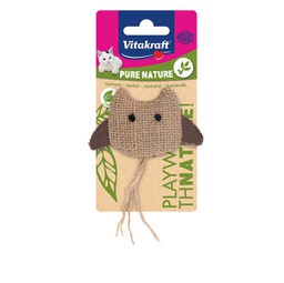 [92100] Gioco Pure Nature Gufo con Catnip per gatti