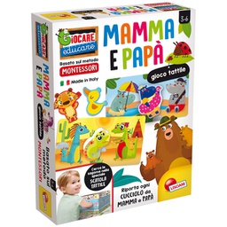 [95936] Gioco tattile mamma e papA' Montessori Plus Lisciani