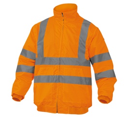 [94016] GIUBBOTTO ALTA VISIBILITA' RENO arancio fluo Tg. S