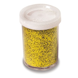 [82428] Glitter flacone grana fine 25ml oro DECO