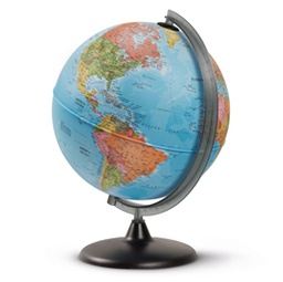 [85981] Globo geografico non illuminato Corallo D 30CM Tecnodidattica
