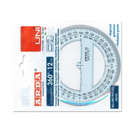 [35290] GONIOMETRO UNI ARDA 360  12CM
