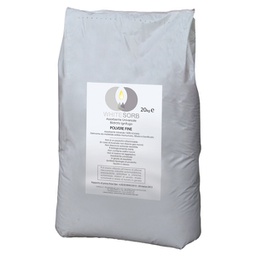 [97471] Granulare assorbente universale White Sorb per oli e liquidi sacco 20kg