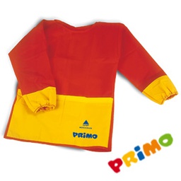 [73625] GREMBIULINO CON MANICHE IN TESSUTO PLASTICO