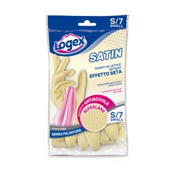 [88966] Guanti in lattice SATIN tg. S Crema