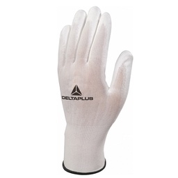 [92225] Guanto antistatico in poliestere/carbonio VE702PESD Tg.09 col. bianco