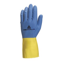[91003] GUANTO DA LAVORO INDUSTRIALE Duocolor 330 Tg.8/9 in LATTICE