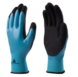 [87181] Guanto wetdry VV636BL Tg.08 palmo nitrile