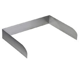 [89633] Guida ferma-vassoi per Mini Mec in acciaio inox