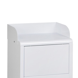 [89634] Guida ferma-vassoi per Mini Mec in metallo bianco