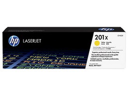 [HPCF402X] HP 201X TONER CARTRIDGE GIALLO LASER JET SERIE M252/M277 ALTA CAPACITA