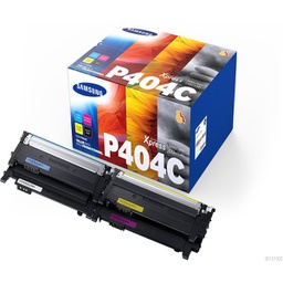 [SAMSU365A] Hp/Samsung Toner Nero/Ciano/Magenta/Giallo CLT-P404C 4 - pacco da 4