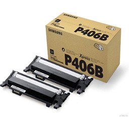 [SAMSU374A] Hp/Samsung Toner Nero CLT-P406B: confezione da 2