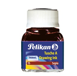 [36339] INCHIOSTRO DI CHINA 523 SEPPIA 15 10ML PELIKAN