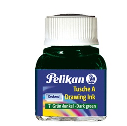 [36332] INCHIOSTRO DI CHINA 523 VERDE SCURO 7 10ML PELIKAN
