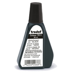 [73337] INCHIOSTRO NERO 28ml per TIMBRO IN GOMMA 7011 TRODAT
